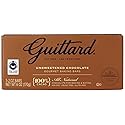 Guittard Unsweetend Fair Trade Chocolate Baking Bar, 6 oz