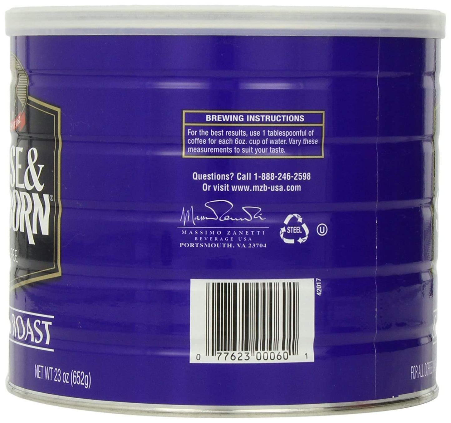 Chase & Sanborn Special Roast Coffee, 23 Ounces (Pack of 2)