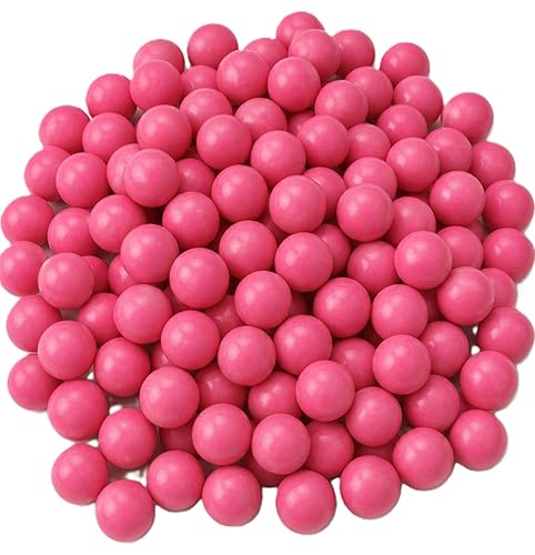 Pink Gumballs - 2 lb Bulk Bag Tutti Frutti | Shimmer Pink Candy | Delicious Fruit Flavor | Candy Buffet, Baby Showers, Birthdays, Weddings, Party