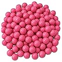 Pink Gumballs - 2 lb Bulk Bag Tutti Frutti | Shimmer Pink Candy | Delicious Fruit Flavor | Candy Buffet, Baby Showers, Birthdays, Weddings, Party