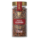 McCormick Gourmet Collection Cloves, Whole, Non GMO, Our Best Herbs & Spices, Intense Aroma & Sweet, Pungent Flavor, Enhance Desserts, Cider & Savory