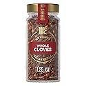 McCormick Gourmet Collection Cloves, Whole, Non GMO, Our Best Herbs & Spices, Intense Aroma & Sweet, Pungent Flavor, Enhance Desserts, Cider & Savory
