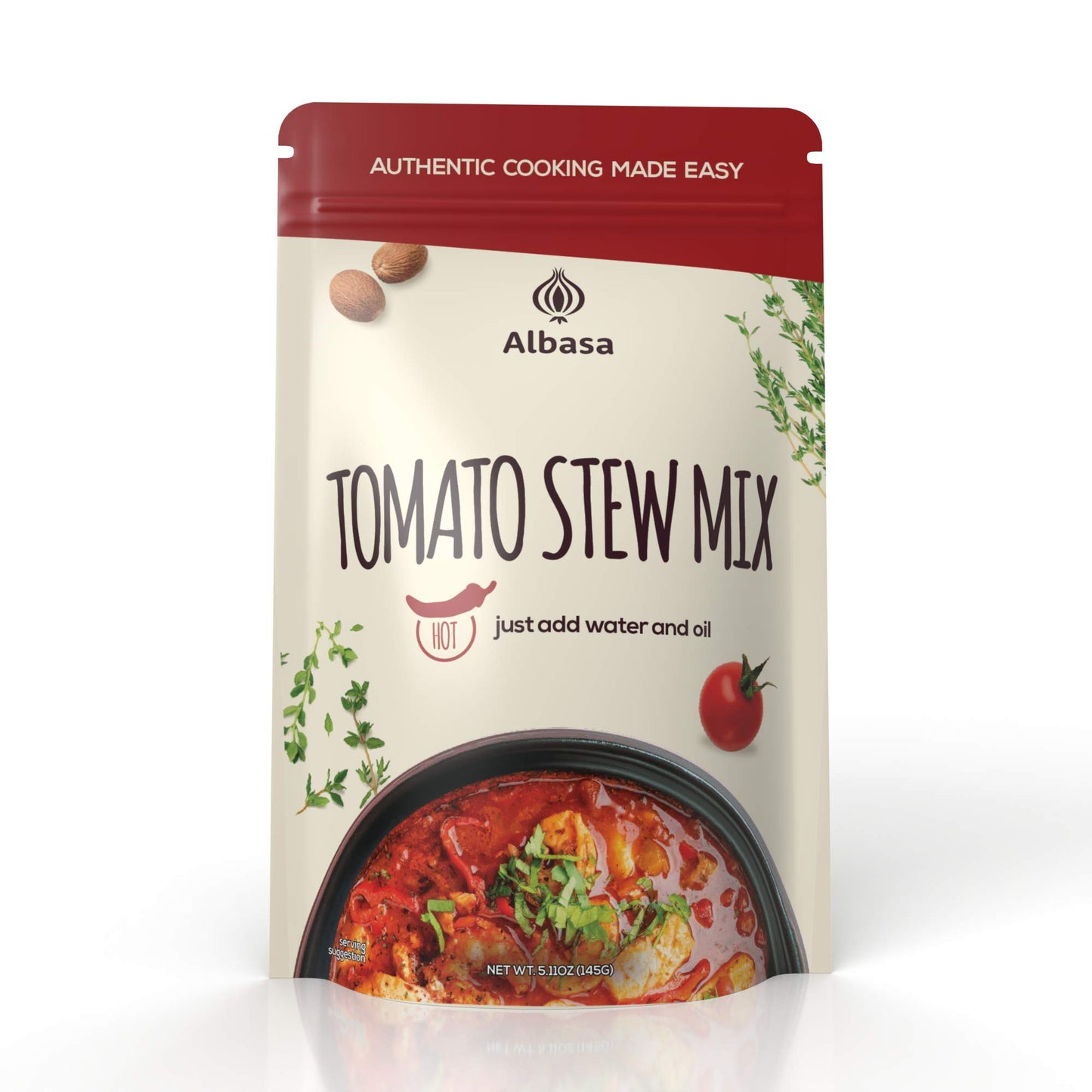 Albasa Tomato Stew Mix 5.11oz (Hot)