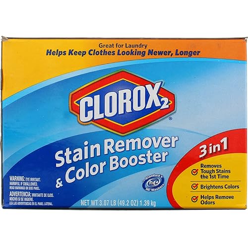 Stain Fighter and Color Booster Detergent, Powder, 49.2 Once. Box