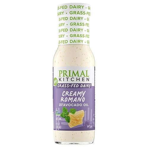 Primal Kitchen Creamy Romano Dairy Dressing, 8 oz
