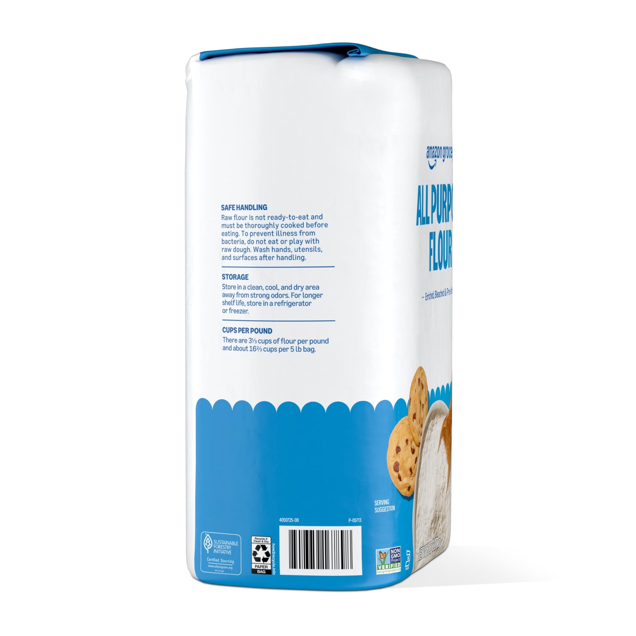Amazon Grocery, All Purpose Flour, 5 Lb