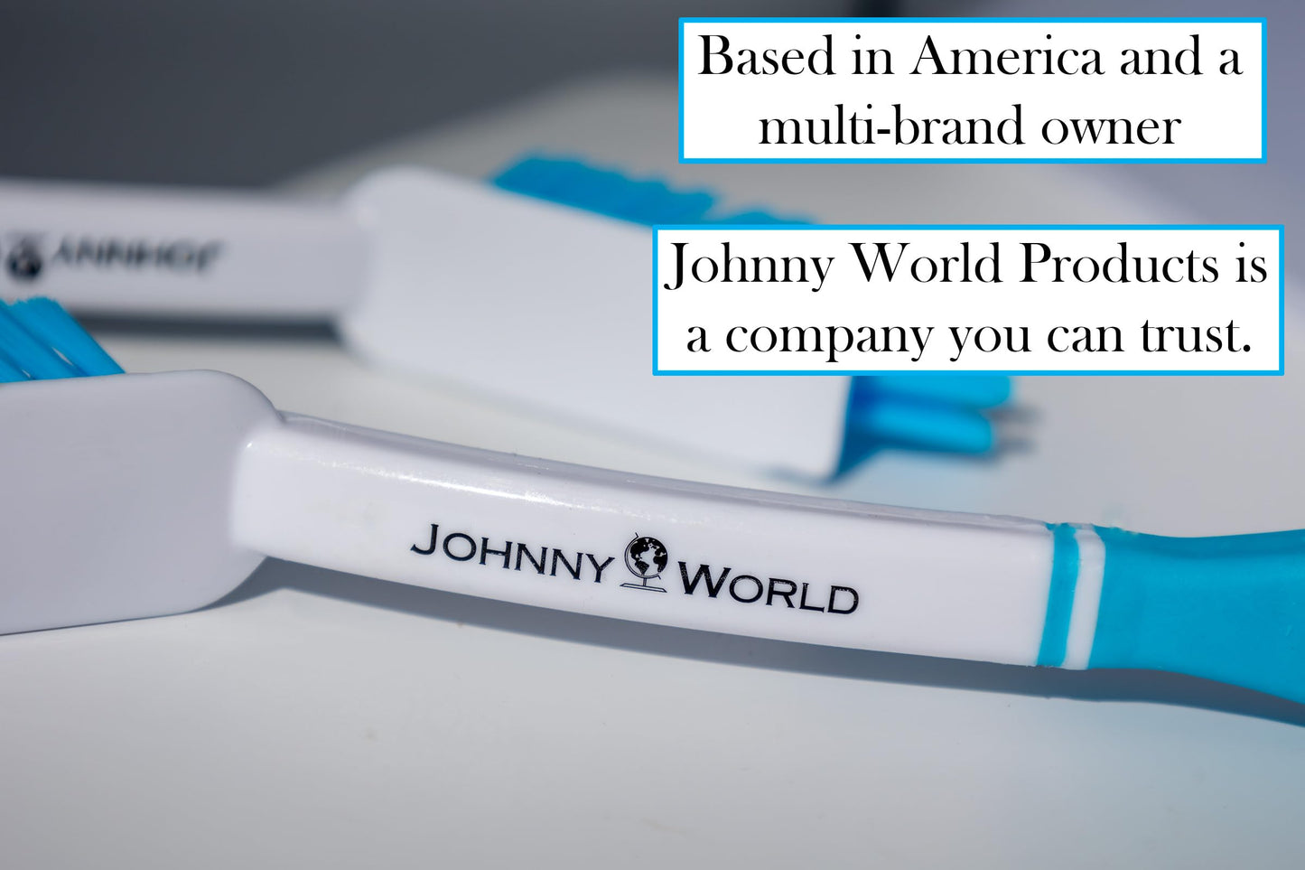 The Behind The Faucet Brush! Clean Hard to Reach Areas in Your Kitchen and Bathroom - Easily Clean Water and soap Residue Around The Sink. Two Pack