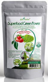 ECO NAVA Strawberry Matcha Green Tea Powder - Certified USDA Organic - GMO FREE - 100% Natural - Premium Grade Matcha Tea Powder for Making Cake