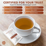 True Vine Insulin Plant Tea (USDA Organic) - Herbal Organic Tea Bags for Blood Sugar Support, Digestive Wellness & Metabolic Balance - 100% Natural