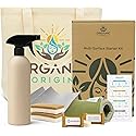 Lifecircle Kitchen Cleaning Kit 14 Piece - Swedish Dishcloths, Dish Towels for Kitchen, Plant-Based Sponges, Reusable Paper Towels, Cleaner Tablets