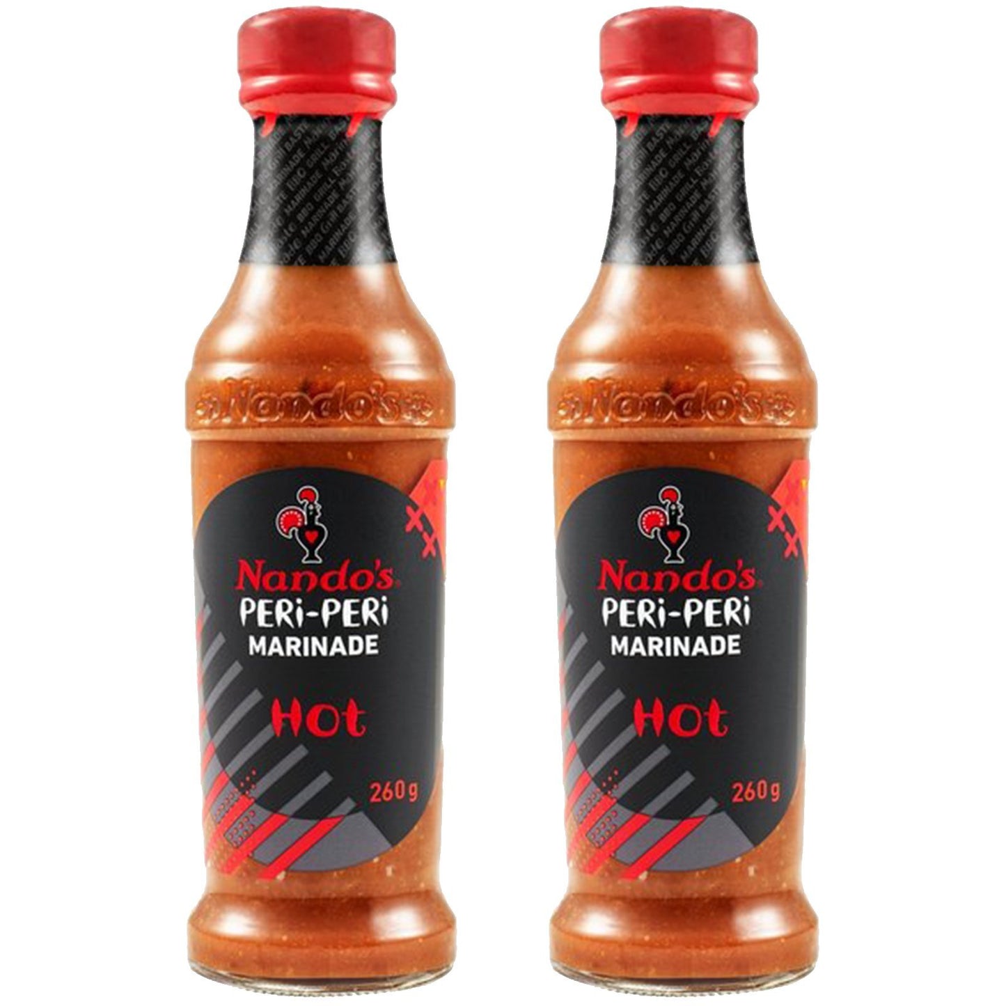 Nando's Hot Peri-Peri Marinade (260g) - Pack of 2