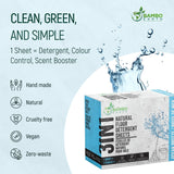 90 Pcs All Natural Floor Cleaner Sheets - Biodegradable And Dissolvable Multipurpose Mopping Concentrated Floor Cleaning Soap Detergent Strips, Mess