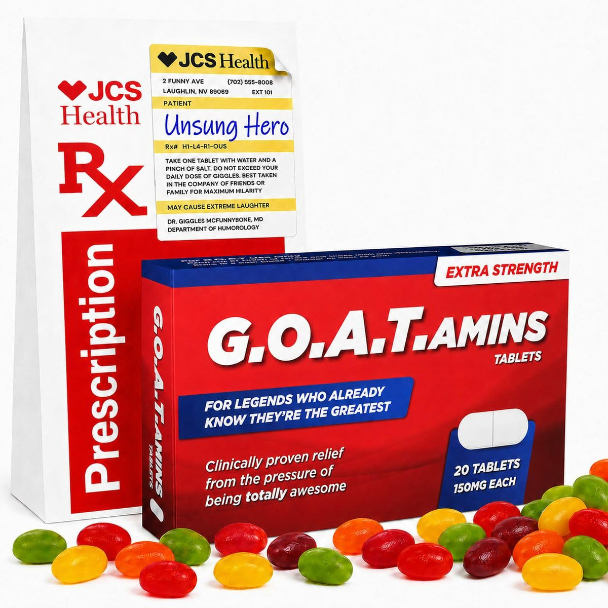 GOATamins Thank You Gift Box - Staff Appreciation Recognition Gift, You are Amazing Gifts for Women & Men, Proud of You Congratulations on Promotion