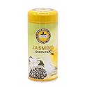Leap Jasmine Green Tea Loose Leaf - Jasmine Scented Green Tea, Whole Leaf, Smooth Floral Aroma, Hot or Iced, 5 oz (142g) Loose Leaf Ceylon Tea, 90-100