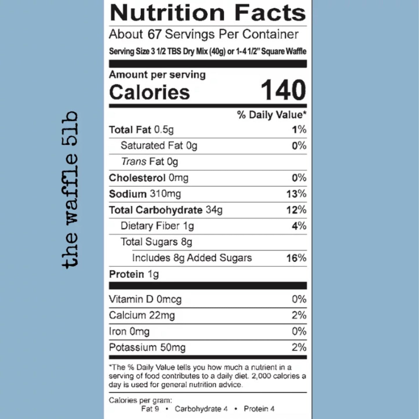 Josies Best Gluten Free Mixes Waffle Mix - 5lb Bulk Bag for GF Waffles & Belgian Waffles - Certified Gluten Free - Dairy Free, Made in Dedicated