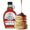 Maple Valley Organic Pure Maple Syrup, Dark & Robust Better Than Pancake Syrup, Use for Coffee or All-Natural Sugar Substitute in Cooking and Baking