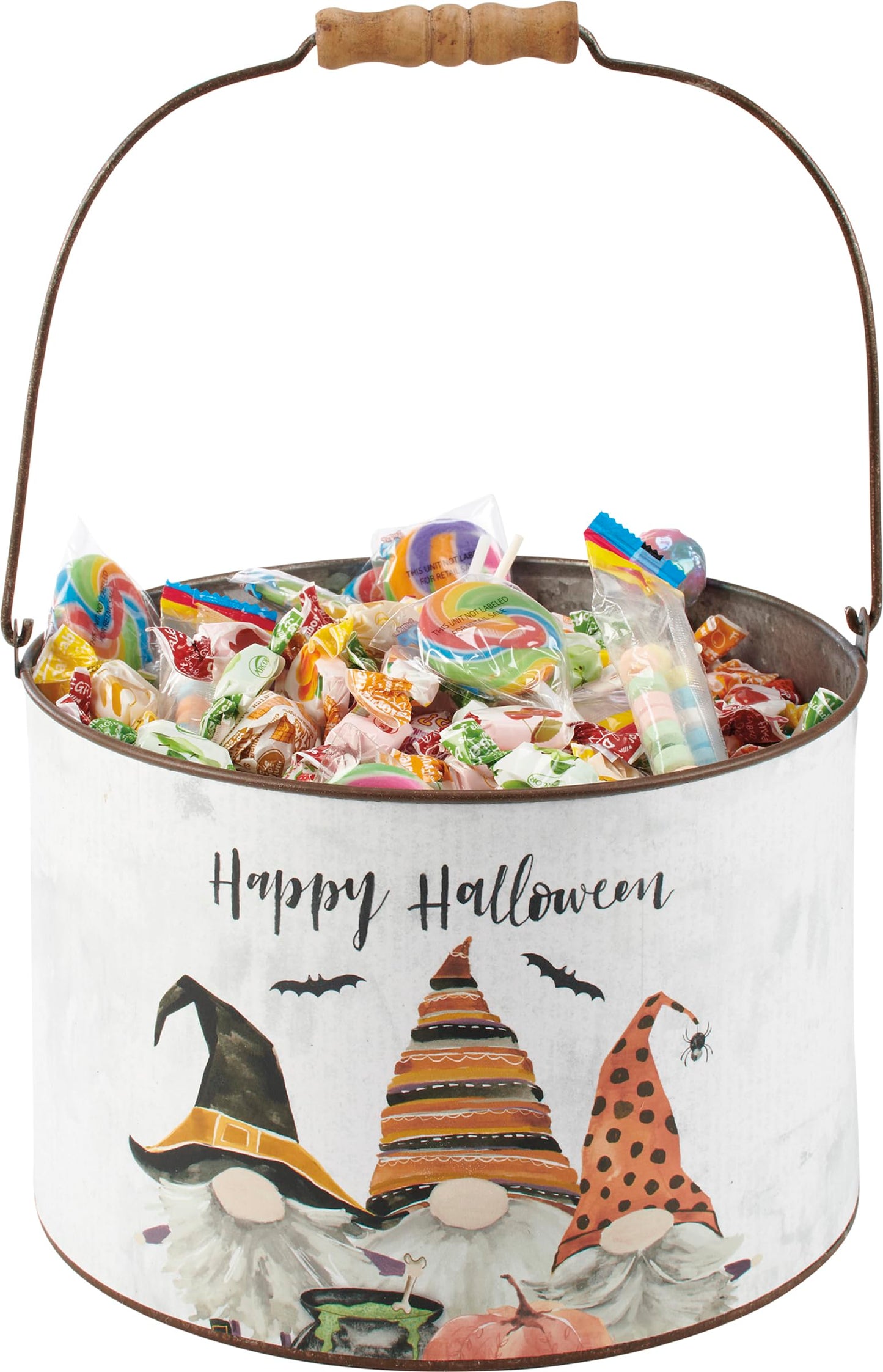 Primitives by Kathy Bucket Set - Gnomes design Happy Halloween