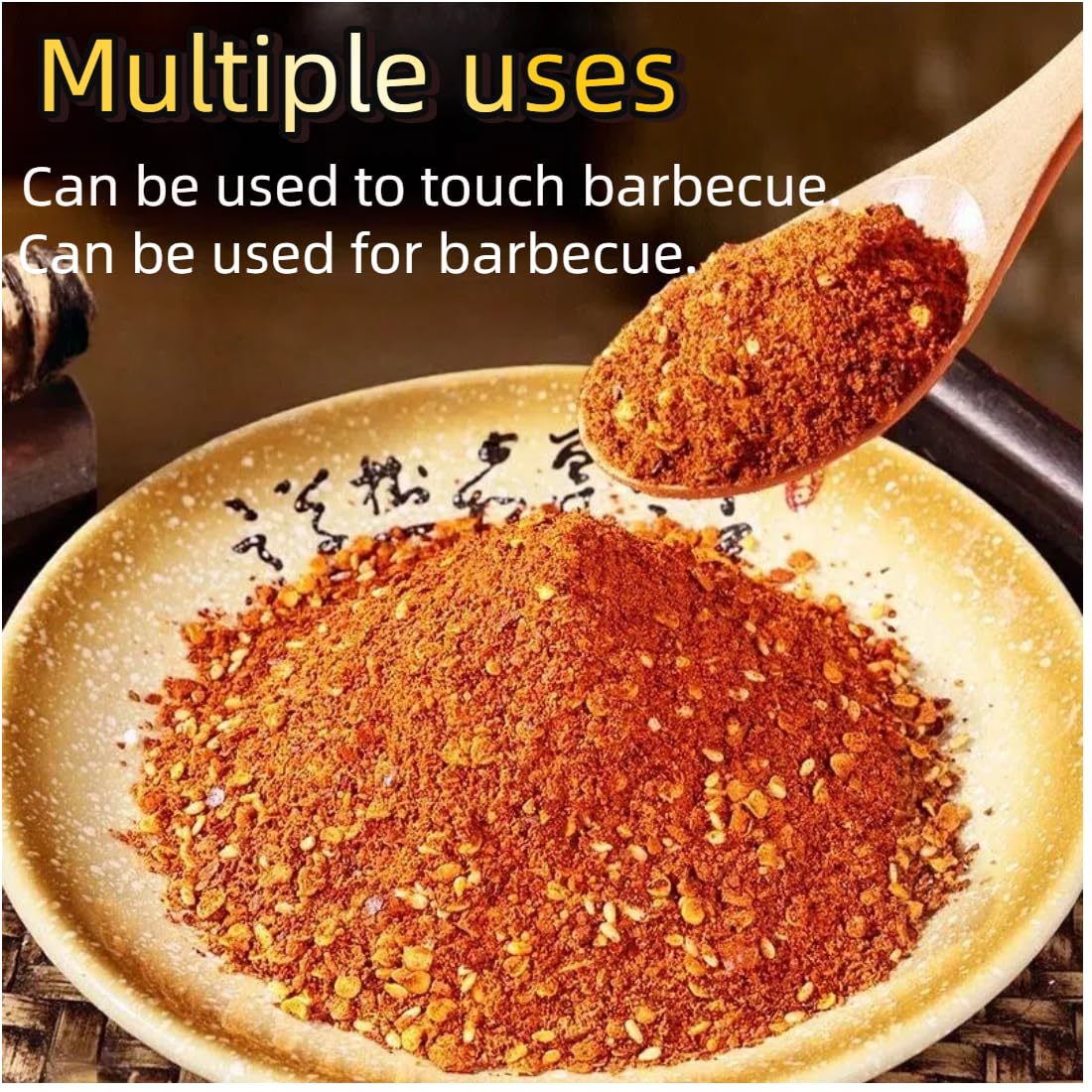 Lamb Skewer Seasoning 300g, Chinese Style Smoky Sweet Spicy BBQ Dry Rub - All-Purpose Barbecue Seasoning for Lamb, Chicken, Ribs, Pork & Grilling