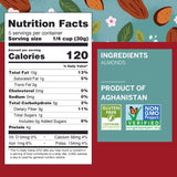 Ziba Foods Heirloom Gurbandi Raw Almonds | Non-GMO, Vegan, Whole 30 Friendly, Keto & Paleo | Heirloom Superfood Naturally High In Vegan Protein