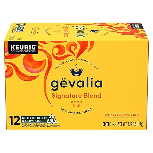 Gevalia Signature Blend Mild Light Roast K-Cup® Coffee Pods, 12 ct Box (Pack of 3)