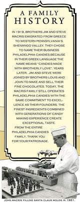 Philadelphia Candies Milk Chocolate Almond Bark, 6 oz. Gift Bag