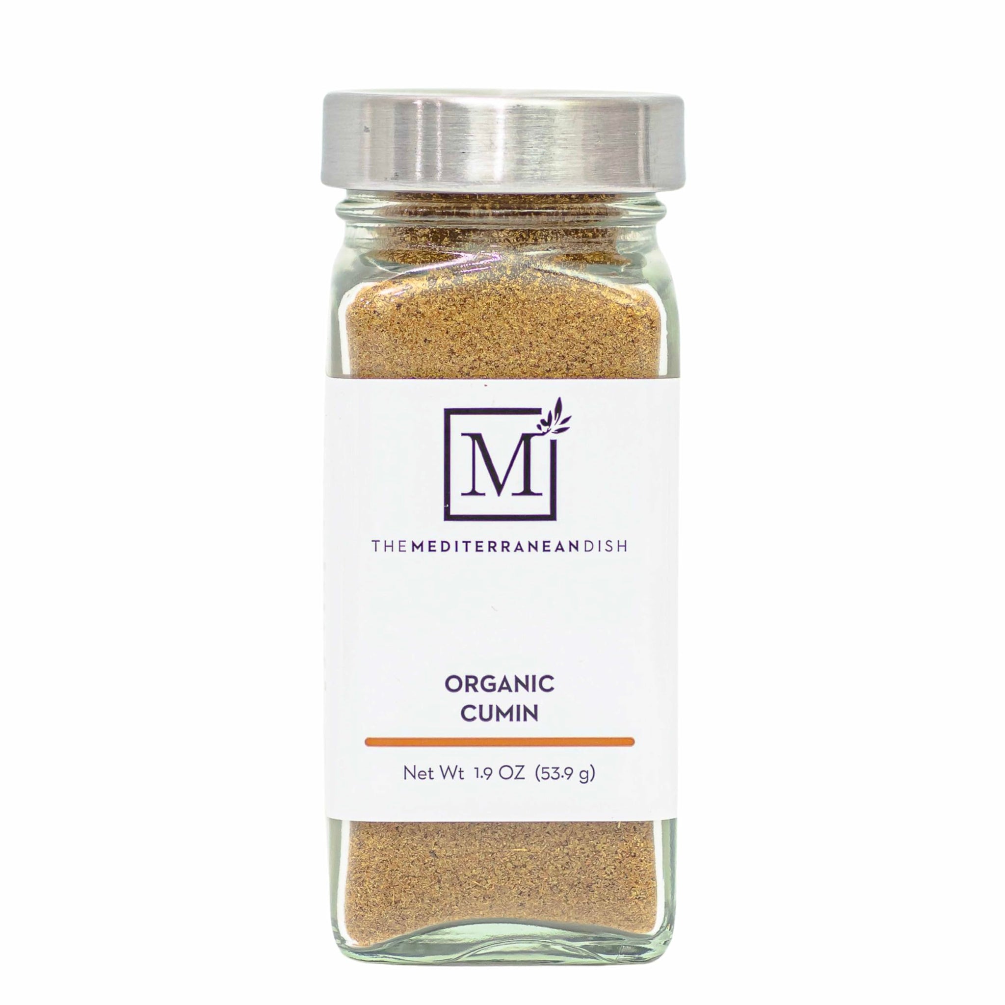The Mediterranean Dish Cumin Ground Organic - Earthy, Aromatic, Bitter Spice for Cooking and Grilling - Gourmet Chef Essential - Mediterranean
