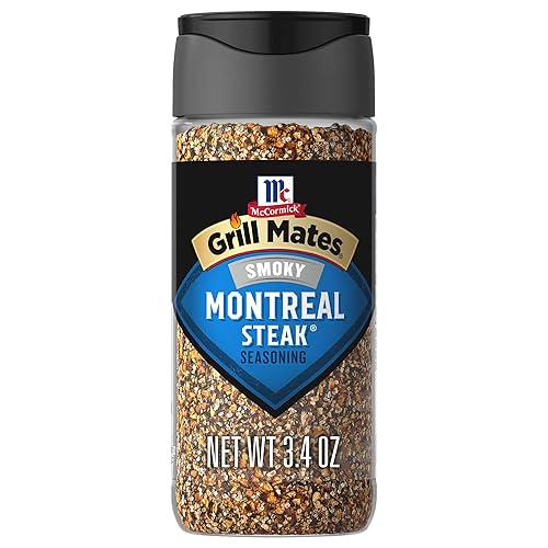 McCormick Grill Mates Smoky Montreal Steak Seasoning, 3.4 Oz