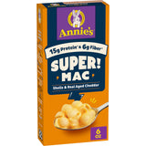 Annie's Super! Mac Shells and Real Aged Cheddar, Made with Organic Pasta, 6 oz