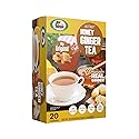 Ginger Tea with Honey - Original Flavor - Instant Herbal Ginger Drink - 20 Sachets - Tropique