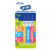 Lift Off 42103 Stain Removal Pens, Targeted Stain Remover for Clothes, Fabric, and Upholstery, Removes Food, Grease, Oil, Ink, and Pet Stains