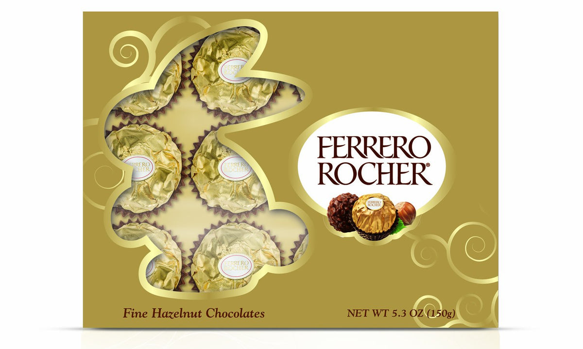 Ferrero Rocher Easter Chocolates, 5.3-Ounce (Pack of 6)