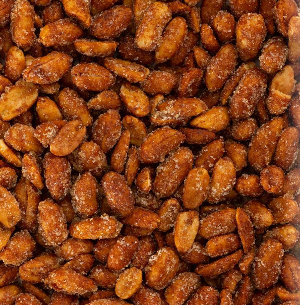 Belmont Peanuts Gourmet Honey Roasted Virginia Peanuts, 25 oz (1 Pack) - Only 8 Simple Ingredients, No Preservatives, 6g Protein - A Premium, Sweet