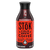 SToK Not Too Sweet Black Cold Brew Coffee, Ready to Drink Bottled Coffee, 48 fl oz