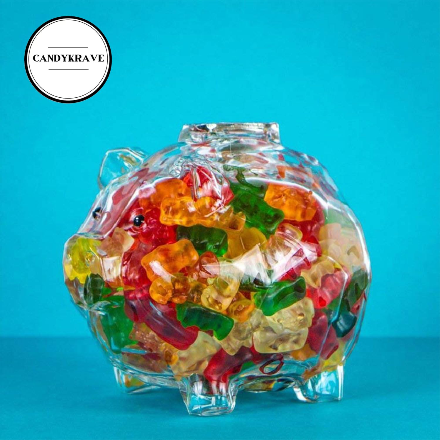 Gold Bears Gummi Candy - Limited Holiday Edition - 3 Christmas Flavors - Individually Wrapped Pouches - Delicious Mini Gummy Candy for Birthdays, New