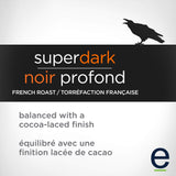 ETHICAL BEAN COFFEE Organic Whole Bean Super Dark Coffee, 340 GR