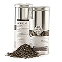 Golden Moon Tea Organic Vanilla Mint Tea - Loose Leaf, Non-GMO - Travel Tin (30 Servings)