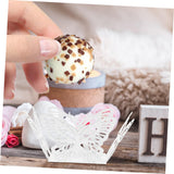 SHOWERORO 50pcs Chocolate Paper Truffle Wrappers Flared Candy Holders for Weddings Parties Valentine Day Lightweight Hollow Design for Easy Use