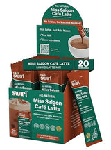 Swirl - Miss Saigon Cafe Latte - Vietnamese Inspired Espresso, Milk Blend, Single Serve, Smooth, Sweet, Balanced, No Fridge - 38g per pack 20 packets