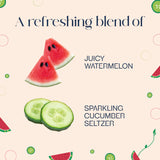 Glade Automatic Spray Refill, Watermelon & Cucumber, Scented Air Freshener for Home and Bathroom, 6.2 Oz