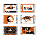 PHOHUI HAVE A NICE TIME Graduation Cap Party Class of 2025 Miniatures Candy Bar Wrapper, Mini Candy Chocolate Bar Stickers, Labels, Candy Not