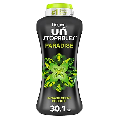 Downy Unstopables In Wash Scent Booster Beads, Paradise Scent, 30.1 oz, Laundry Beads for Odor Protection, Downy Scent Booster Beads, Laundry Scent