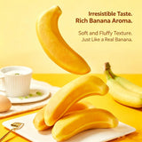 Asian Banana Bread Sticks - Soft & Sweet, Individually Wrapped, 6 Pcs per Bag, 13.4 oz, Perfect for Breakfast or Snack