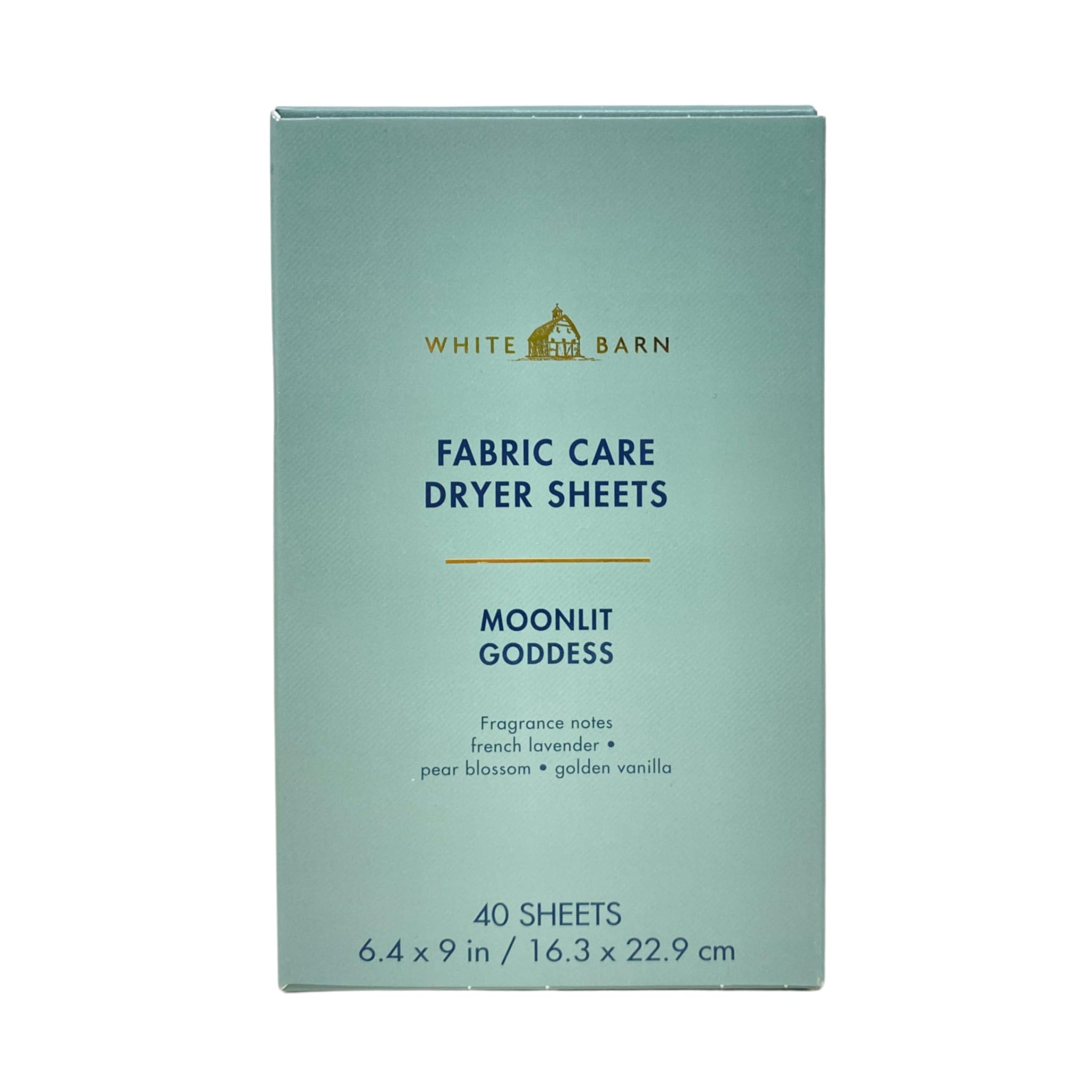 Bath & Body Works Moonlit Goddess Fabric Care Dryer Sheets - 2 Boxes (80 Sheets Total) - with a Peach Gardenia Sample Soap