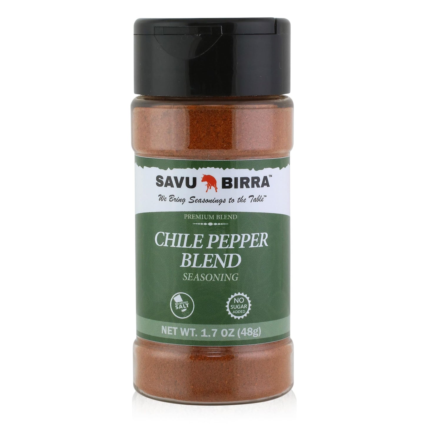 Savu Birra Gourmet Chili Seasoning 4 Pack - Texas Red Chili, Chili Powder & Hot Chili Powder, Chile Pepper Blend