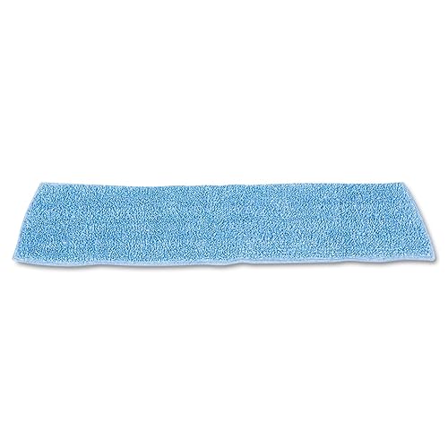 Rubbermaid Q409BLUCT Economy Wet Mopping Pad Microfiber 18-inch Blue (RCPQ409BLUCT)