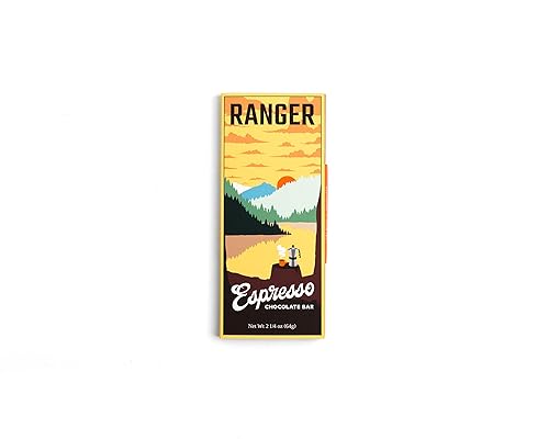 Ranger Chocolate Espresso Chocolate Bar, 2.25 OZ