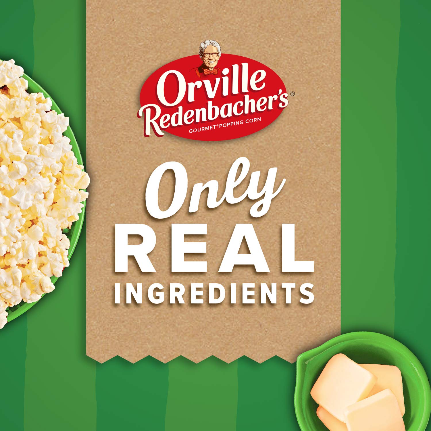Orville Redenbacher’s Microwave Popcorn, SmartPop! Butter Flavor, 4g Fiber Per Serving, 1.6 oz., 12-Count