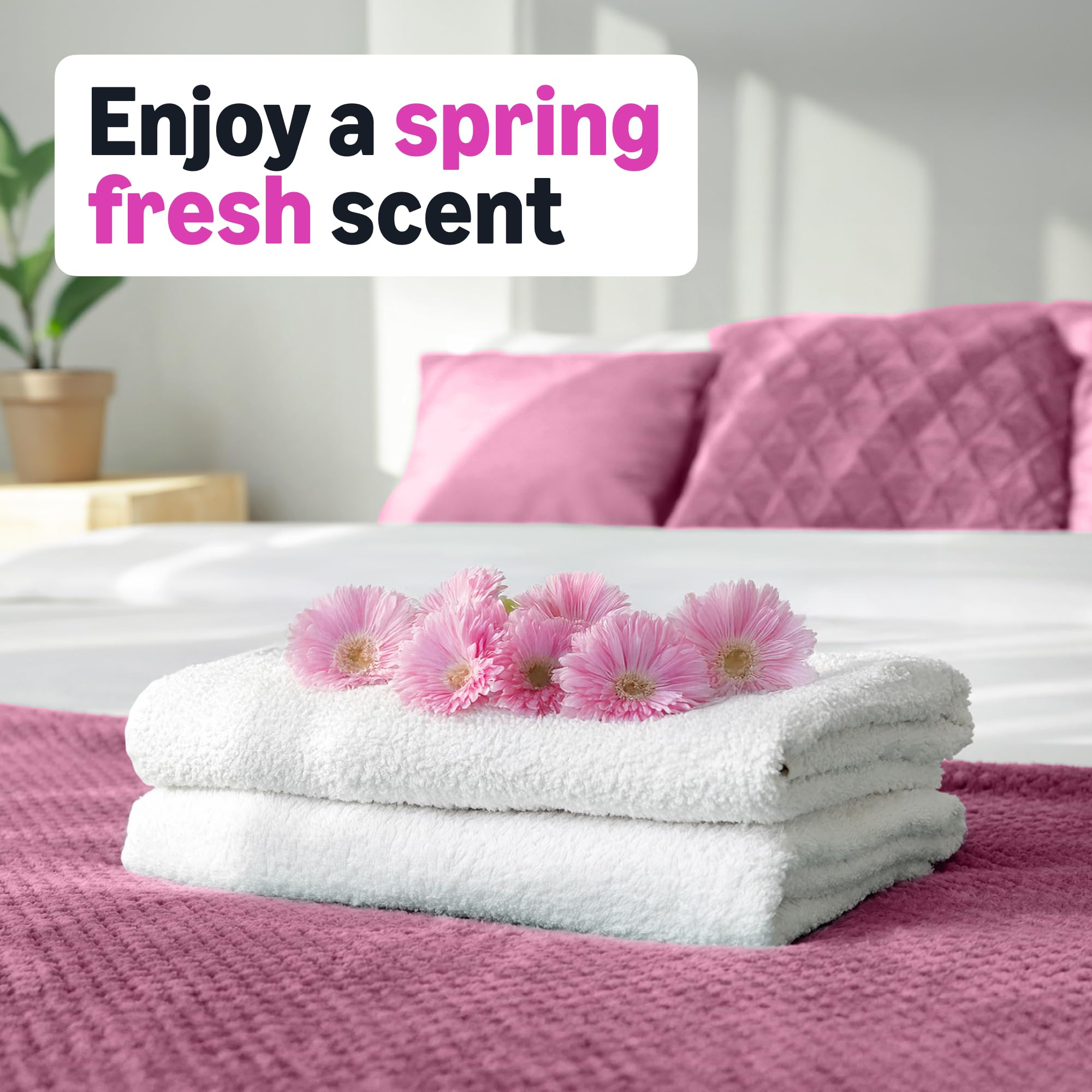 Amazon Basics Dryer Sheets Laundry Fabric Softener, Spring Fresh Scent, Reduces Static, Static Control, 160 Count