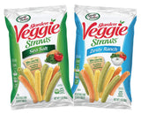 Sensible Portions Garden Veggie Snack Straws Shape Chips Variety Pack, 30 Count