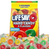 Assorted Hard Fruit Candy Bulk - Bulk Candy Individually Wrapped, Ideal Candies Bulk for Buffets and Party Favors or Snacking at Home, Perfect